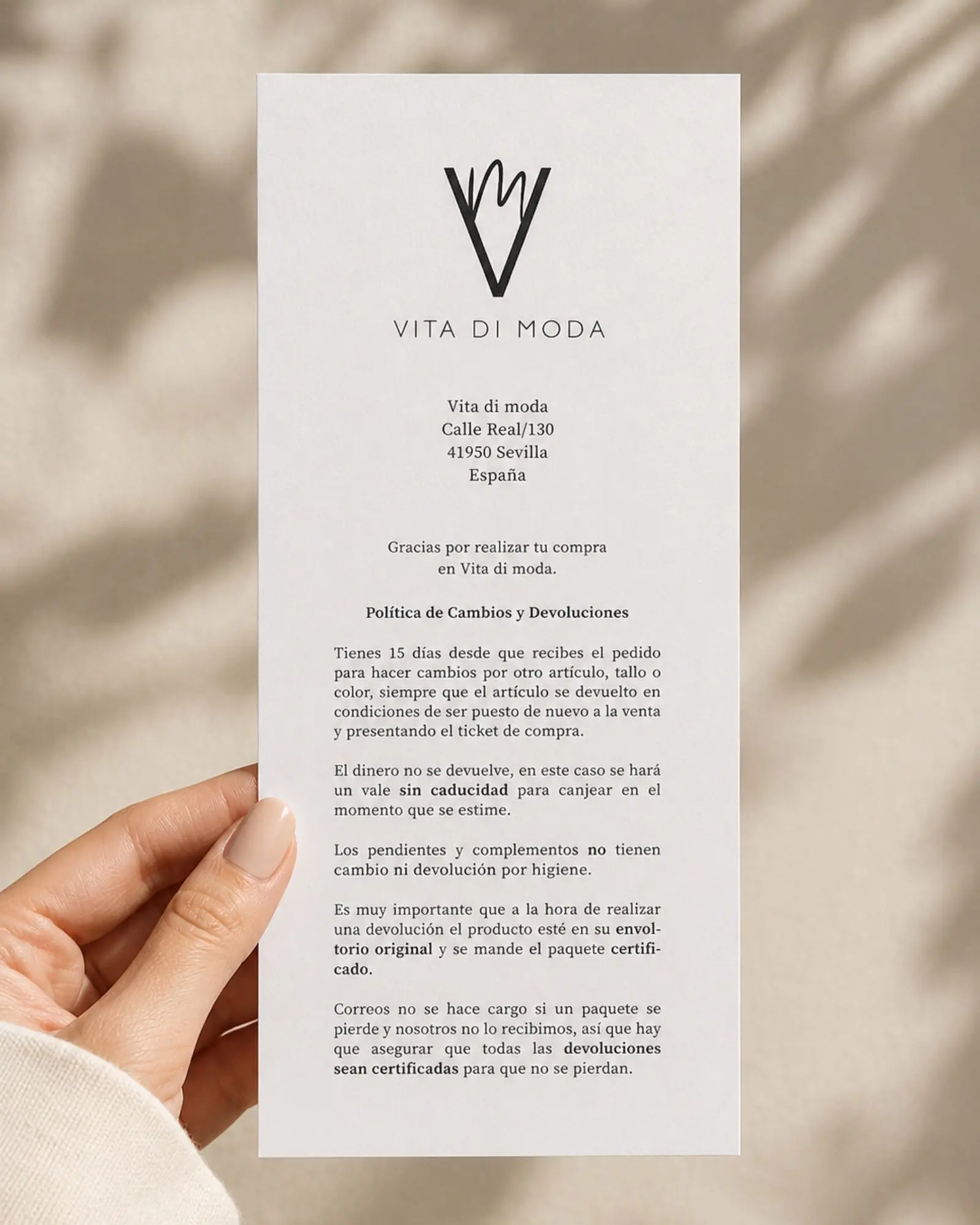 Vita di Moda — pieza 8