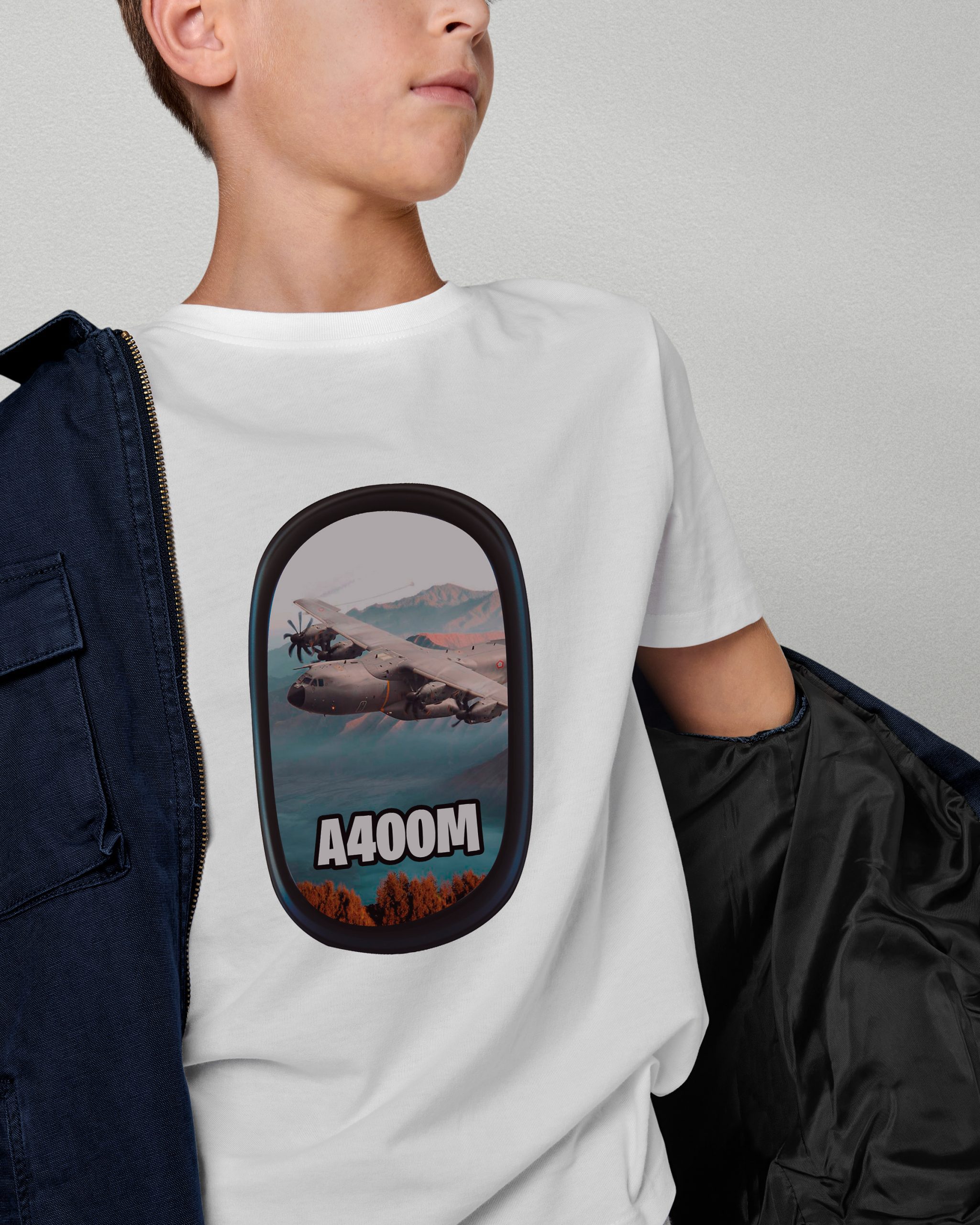 nino camiseta simple sueter negro scaled