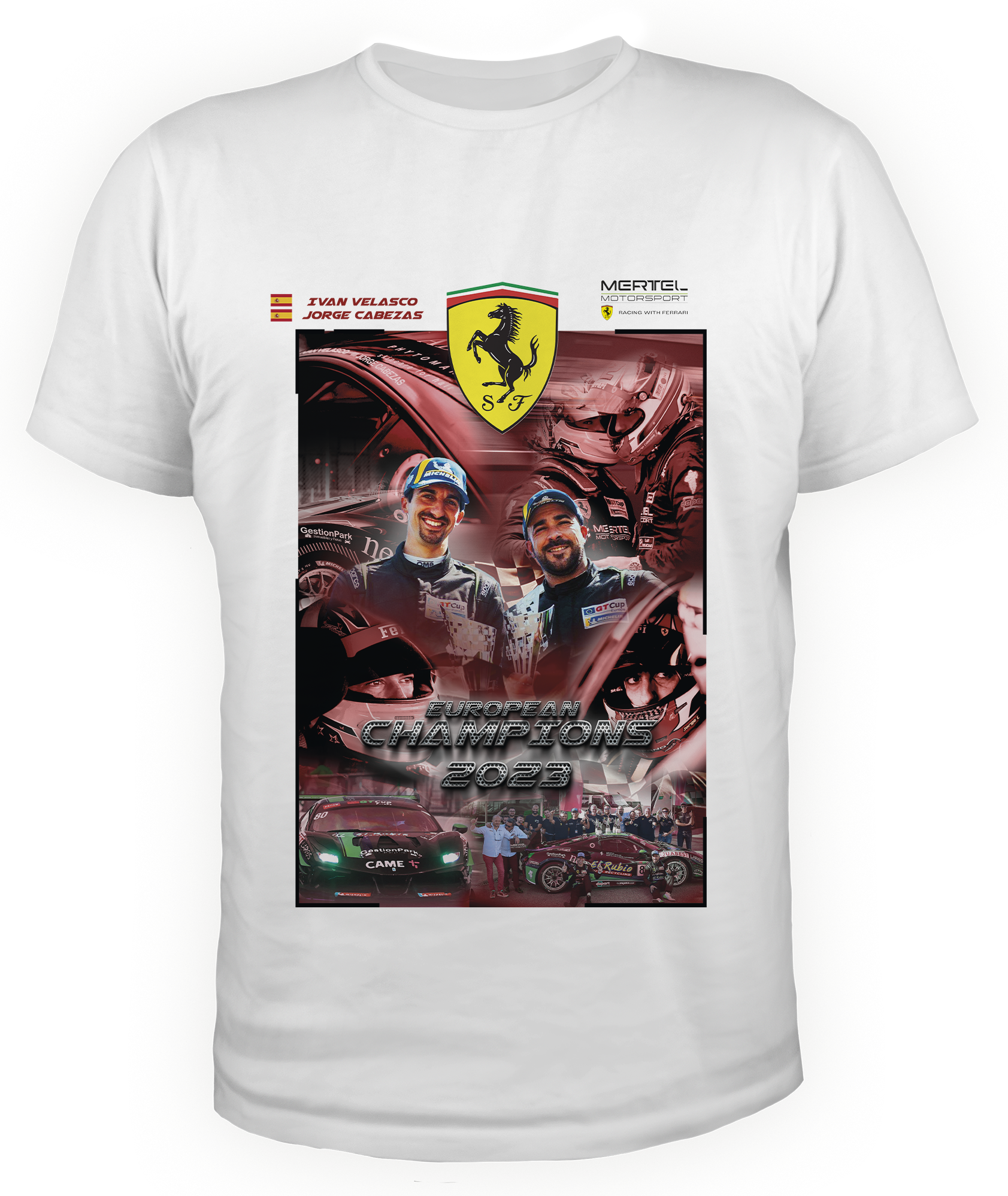 CAMISETA FERRARI PARTE DELANTERA 1